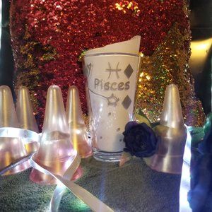 Pisces Drink Glass